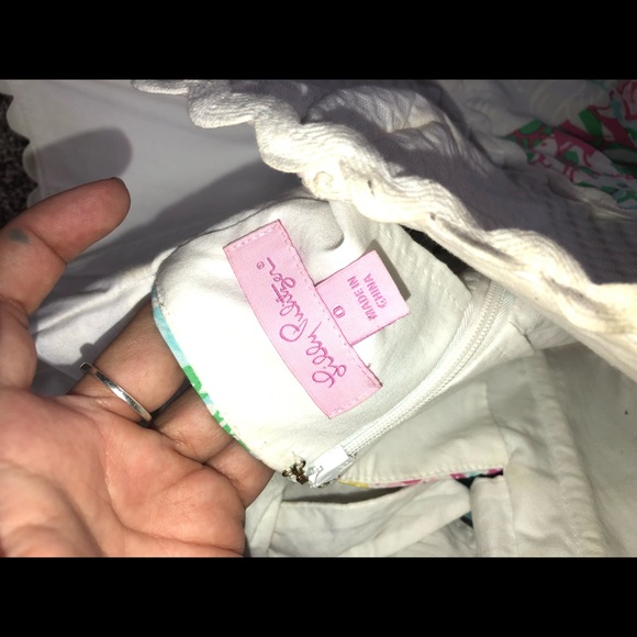 LILY PULITZER STRAPLESS DRESS - Picture 7 of 8